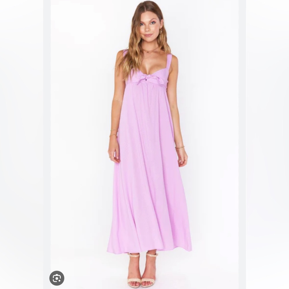 Show Me Your Mumu Lavender Penelope Midi Dress Size XL